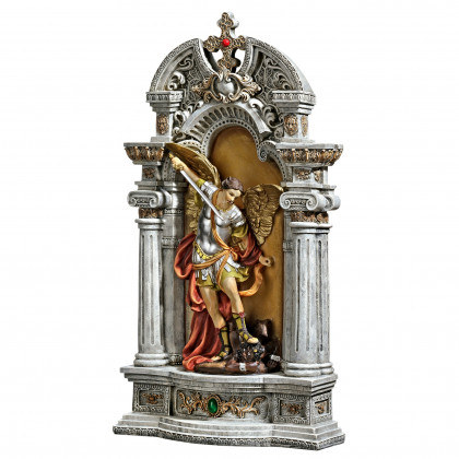 Toscano - The Niche of Saint Michael the Archangel Statue