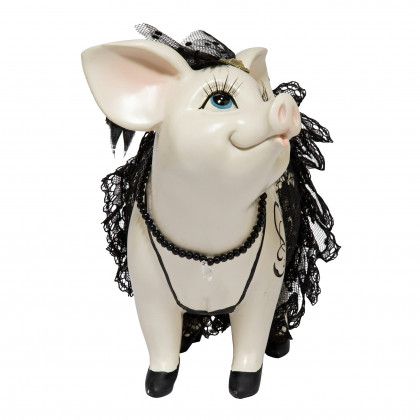 Toscano - Lace and LardMadame Pig Statue