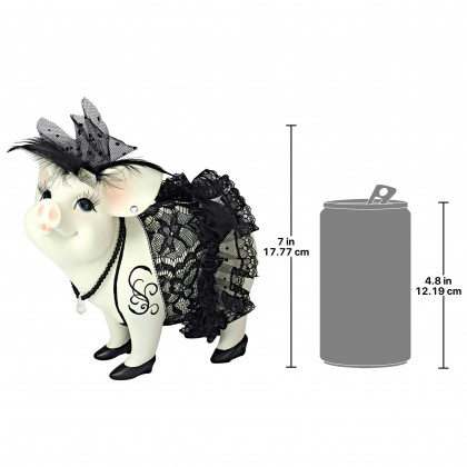 Toscano - Lace and LardMadame Pig Statue
