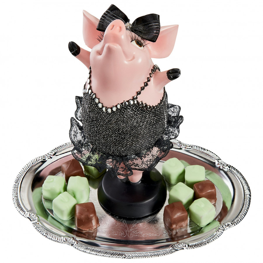 Toscano - Hog Heaven Twinkle Toe Pig Statue