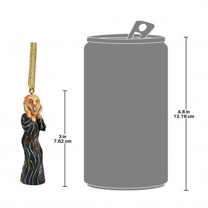 Toscano - The Silent Scream Holiday Ornament