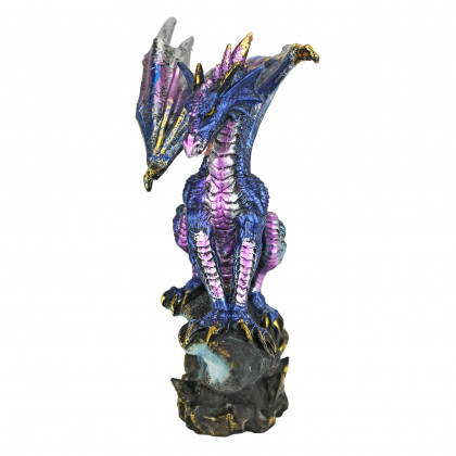 Toscano - Geode Guardian Gothic Dragon Statue