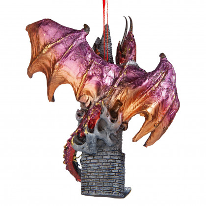 Toscano - Zanzibar the Gothic Dragon Holiday Ornament