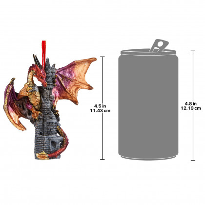 Toscano - Zanzibar the Gothic Dragon Holiday Ornament
