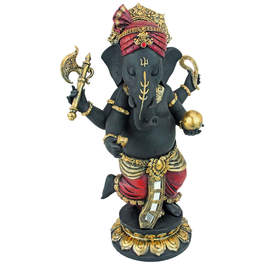 Toscano - Standing Lord Ganesha Elephant God Abhanga Hindu Statue