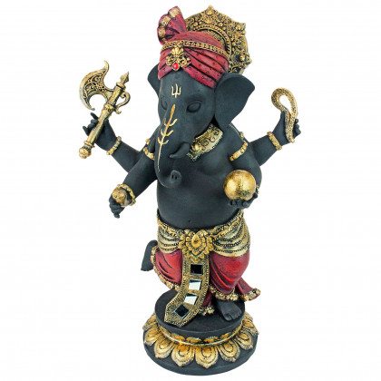 Toscano - Standing Lord Ganesha Elephant God Abhanga Hindu Statue
