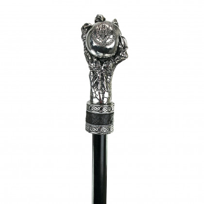 Toscano - Dragonsthorne Dragons Grasp Gothic Walking Stick