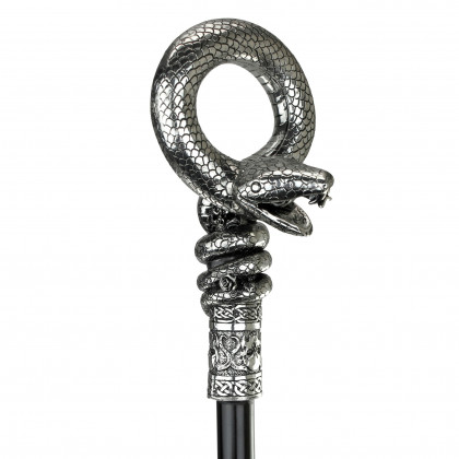 Toscano - Dragonsthorne Medusa Snake Walking Stick