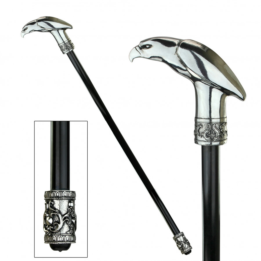 Toscano - Dragonsthorne Piercing Presence Eagle Walking Stick