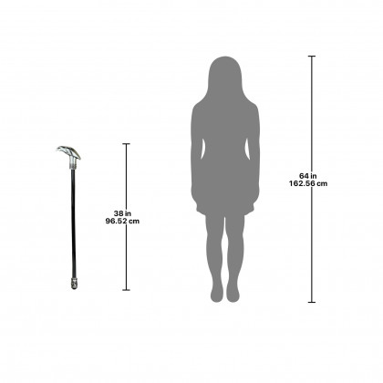 Toscano - Dragonsthorne Piercing Presence Eagle Walking Stick