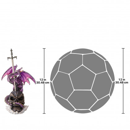 Toscano - Savage Sabre Gothic Dragon Statue