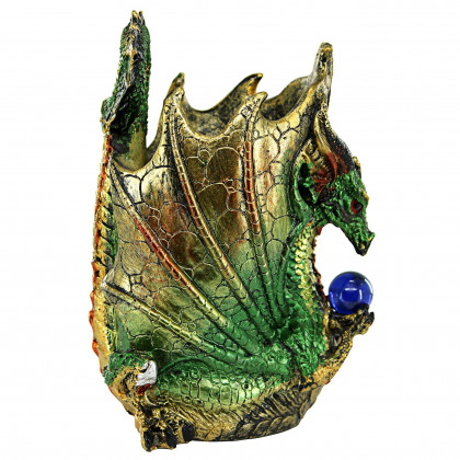 Toscano - Escritoire the Dragon Desk Accessory Sculpture