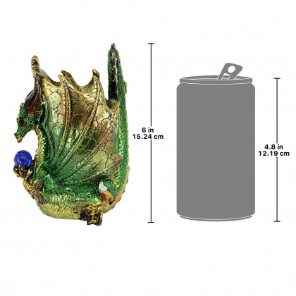 Toscano - Escritoire the Dragon Desk Accessory Sculpture