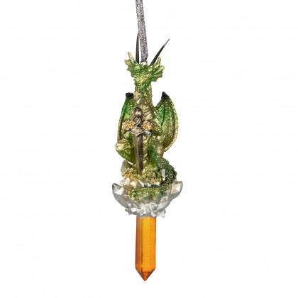 Toscano - Cicles, the Gothic Dragon Collectible Holiday Ornament