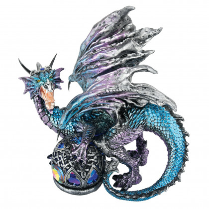 Toscano - Fanged Shadow Gothic Dragon Statue