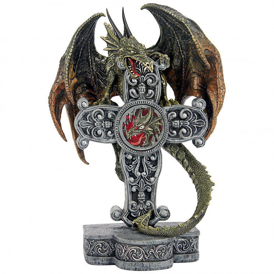 Toscano - The Druid Dragon of Mythic Prophecy Statue