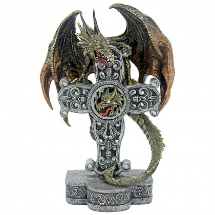 Toscano - The Druid Dragon of Mythic Prophecy Statue