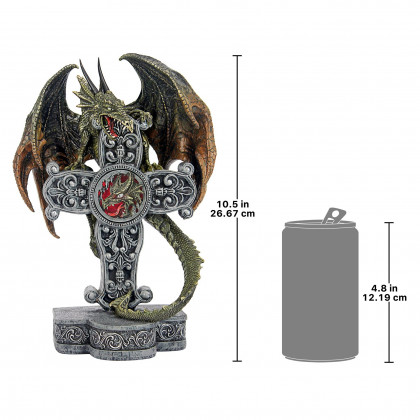 Toscano - The Druid Dragon of Mythic Prophecy Statue