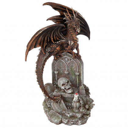 Toscano - Cruel WingGothic Castle Graveyard Dragon Statue