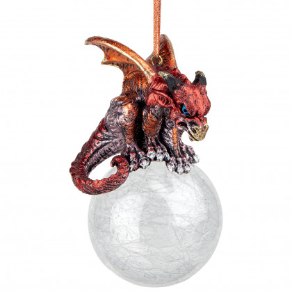 Toscano - The Pensive Percher Dragon 2018 Collectible Holiday Ornament