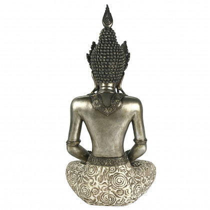 Toscano - Silver Tibetan Avalokitesvara Buddha Statue