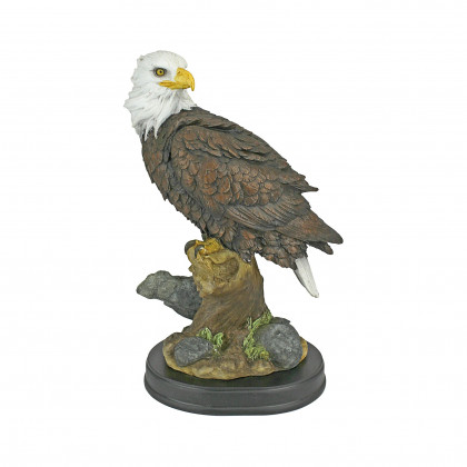 Toscano - Noble Strength Bald Eagle Medium Statues