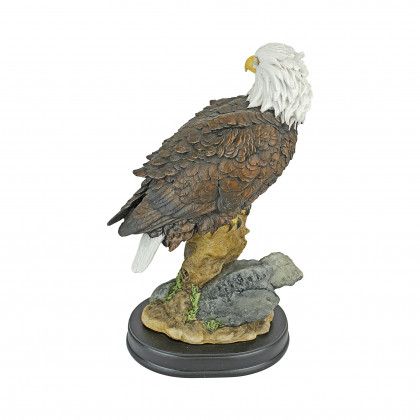 Toscano - Noble Strength Bald Eagle Medium Statues
