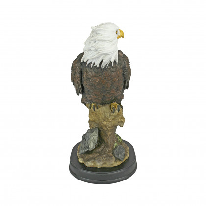 Toscano - Noble Strength Bald Eagle Medium Statues
