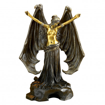 Toscano - Mistress of the NightDark Angel Statue