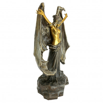 Toscano - Mistress of the NightDark Angel Statue