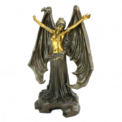 Toscano - Mistress of the NightDark Angel Statue