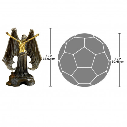 Toscano - Mistress of the NightDark Angel Statue