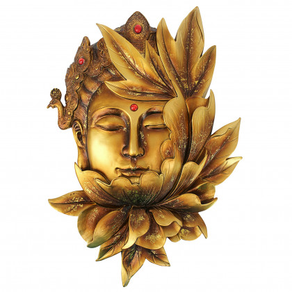Toscano Enlightened Deities Wall Sculptures - Guan Yin
