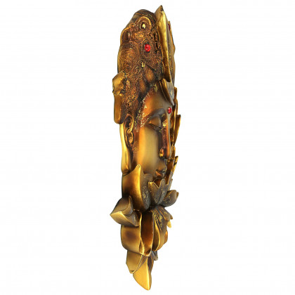 Toscano Enlightened Deities Wall Sculptures - Guan Yin