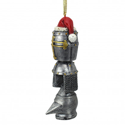 Toscano - Medieval Helms Totem Holiday Ornament
