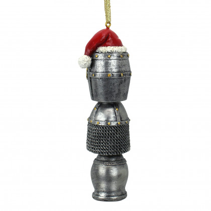 Toscano - Medieval Helms Totem Holiday Ornament