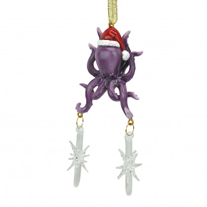 Toscano - Tenacious Tentacles Octopus Holiday Ornament