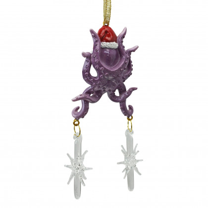 Toscano - Tenacious Tentacles Octopus Holiday Ornament