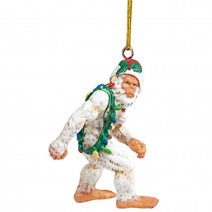 Toscano - Bigfoot the Abominable Snowman Yeti Holiday Ornament