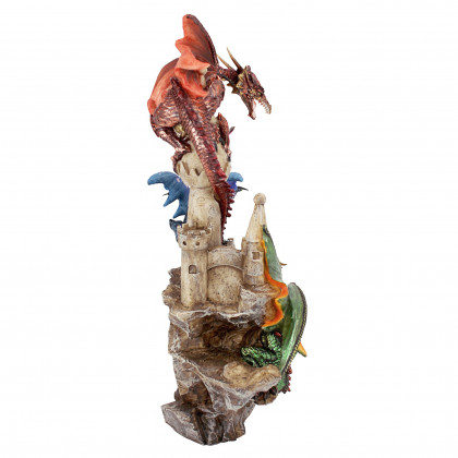 Toscano - Battle Of Valhalla Dragons Statue
