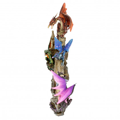 Toscano - Battle Of Valhalla Dragons Statue