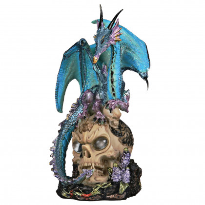 Toscano - Dragon Assassin Illuminated Statue