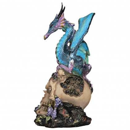 Toscano - Dragon Assassin Illuminated Statue