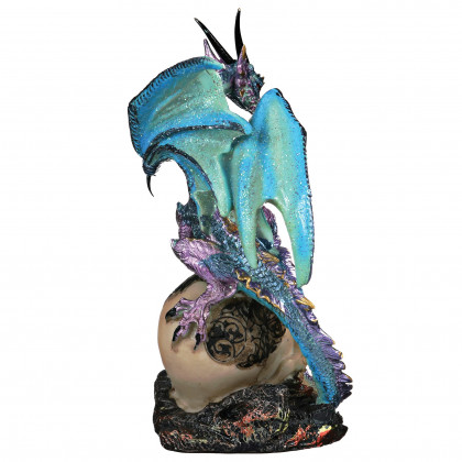 Toscano - Dragon Assassin Illuminated Statue