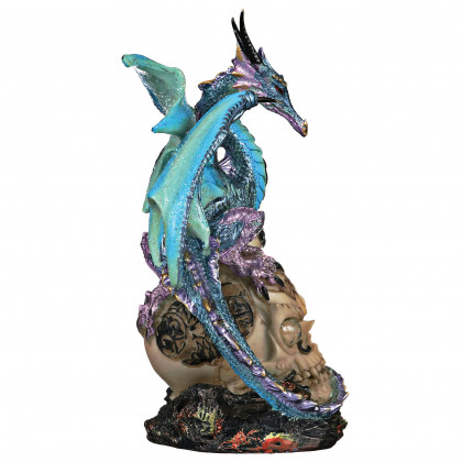 Toscano - Dragon Assassin Illuminated Statue