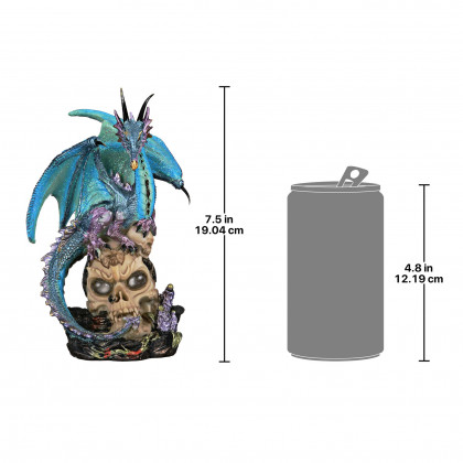 Toscano - Dragon Assassin Illuminated Statue