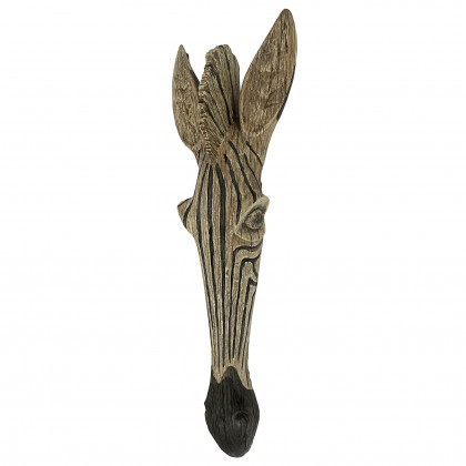 Toscano Animal Mask of the Savannah Wall Sculpture - Zebra