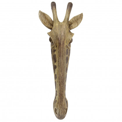 Toscano Animal Mask of the Savannah Wall Sculpture - Giraffe