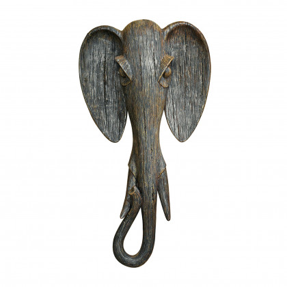 Toscano Animal Mask of the Savannah Wall Sculpture - Elephant