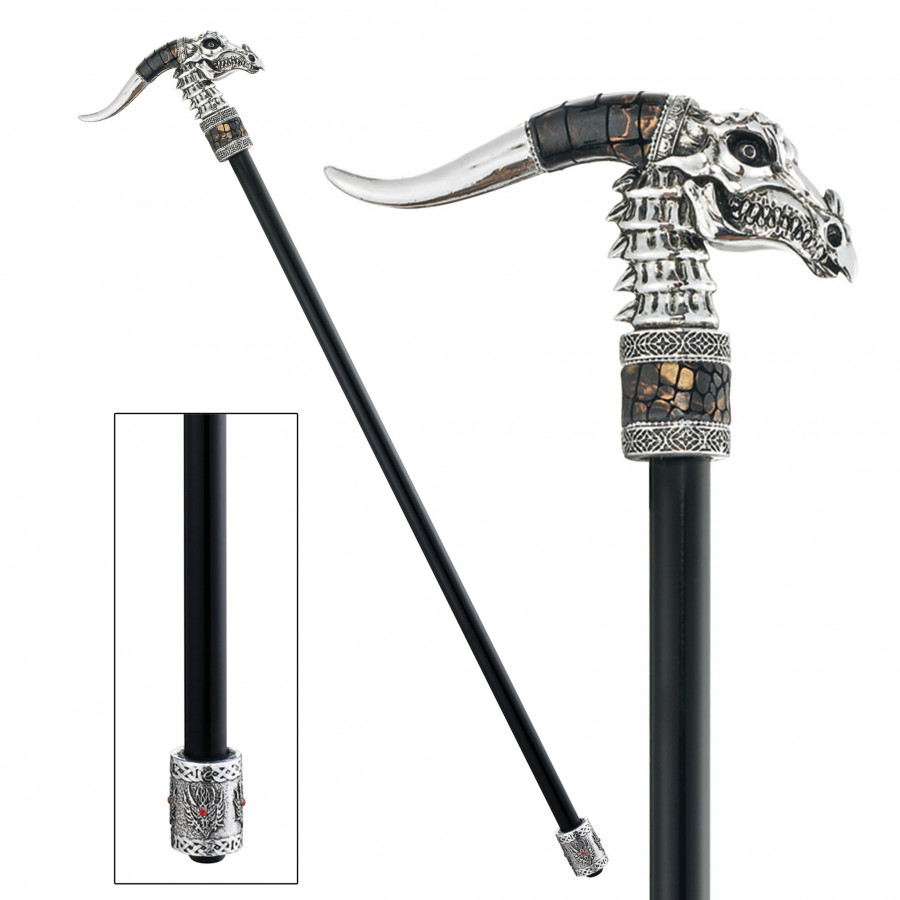 Toscano - Dragonsthorne NebulaThe Dragon Gothic Walking Stick